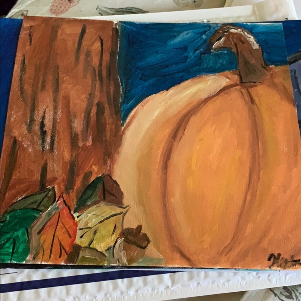 Fall painting small